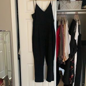 Black jumpsuit